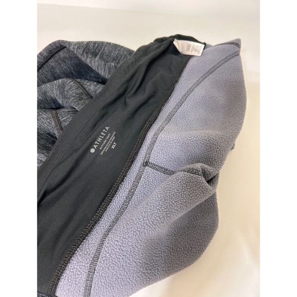 Athleta Altitude Polartec Stretch Leggings Pant XLT XL Tall Gray Fleece j - Picture 9 of 9